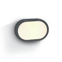 ONE Light Round E27 Outdoor - buiten plafond/wandverlichting - 27,3 x 8 x 18,1 cm - IP54 - antraciet