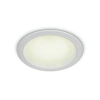 ONE Light UGR19 Office Range - inbouw plafondverlichting - Ø 9,5 x 3,5 cm - 10W LED incl. - IP44 - wit - witte lichtkleur