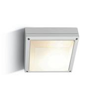 ONE Light Square E27 Outdoor - buiten plafond/wandverlichting - 21,6 x 21,6 x 7,8 cm - IP54 - wit