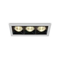 ONE Light Mirror Square Boxes - inbouwspot - 130 x 54 mm, 124 x 45 mm inbouwmaat - 12W LED incl. - wit