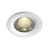 ONE Light Outdoor/Bathroom Range - inbouwspot - Ø 110 mm, Ø 100 mm inbouwmaat - 15W LED incl. - IP65 - wit - warm witte lichtkleur