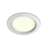 ONE Light Budget Downlight Range - inbouwspot - Ø 160 mm, Ø 130 mm inbouwmaat - 15W LED incl. - wit - witte lichtkleur