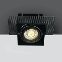 ONE Light Trimless Box - inbouwspot - 89 x 89 mm, 97,5 x 97,5 mm inbouwmaat - zwart