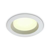 ONE Light Bathroom Downlights - inbouwspot - Ø 170 mm, Ø 140 mm inbouwmaat - 18W LED incl. - IP54 - wit - witte lichtkleur