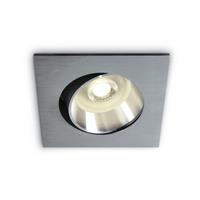 ONE Light Square Clip In - inbouwspot - 84 x 84 mm, Ø 72 mm inbouwmaat - aluminium