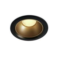 ONE Light Retro Dark Light Range - inbouwspot - Ø 118 mm, Ø 105 mm inbouwmaat - 20W LED incl. - zwart