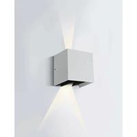 ONE Light Indoor/Outdoor Adjustable Beams - buiten wandverlichting - 14 x 10,5 x 14,5 cm - 2 x 3W LED incl. - IP54 - wit