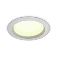 ONE Light Bathroom Downlights - inbouwspot - Ø 228 mm, Ø 210 mm inbouwmaat - 25W LED incl. - wit - IP54 - warm witte lichtkleur