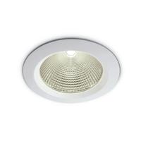 ONE Light COB Downlight Range Die Cast - inbouwspot - Ø 230 mm, Ø 210 mm inbouwmaat - 30W LED incl. - wit - witte lichtkleur