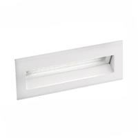 Nova Luce Krypton - inbouw wandverlichting - 13,5 x 8 x 5,5 cm - 3W LED incl. - IP54 - wit