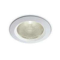 ONE Light COB Downlight Range Die Cast - inbouwspot - Ø 230 mm, Ø 210 mm inbouwmaat - 60W LED incl. - wit - witte lichtkleur