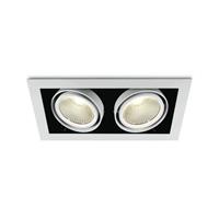 ONE Light COB Box Type Shop - inbouwspot - 350 x 185 mm, 320 x 160 mm inbouwmaat - 2 x 30W LED incl. - wit