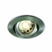 ONE Light Lock Ring Range - inbouwspot - Ø 94 mm, Ø 82 mm inbouwmaat - geborsteld chroom