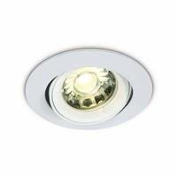 ONE Light Lock Ring Range - inbouwspot - Ø 94 mm, Ø 82 mm inbouwmaat - wit