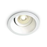 ONE Light Dark Light Round - inbouwspot - Ø 90 mm, Ø 75 mm inbouwmaat - wit