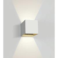 ONE Light Outdoor Wall Dark Lights - buiten wandverlichting - 11,1 x 9,5 x 11 cm - 2 x 3W LED incl. - IP54 - zwart