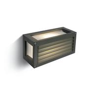 ONE Light Cage - buiten wandverlichting - 25 x 9,5 x 12,5 cm - 7W LED incl. - antraciet