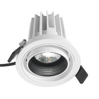 Nova Luce Mea - inbouwspot - Ø 96 mm, Ø 85 mm inbouwmaat - 15W LED incl. - wit