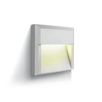 ONE Light Outdoor Dark Lights - buiten wandverlichting - 19,7 x 5,2 x 19,7 cm - 8W LED incl. - IP65 - wit