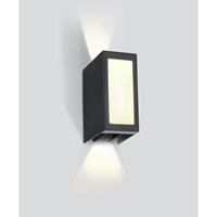 ONE Light Wall Adjustable Beams - buiten wandverlichting - 8 x 13,5 x 17 cm - 9W LED incl. - IP54 - antraciet