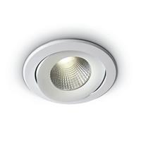 ONE Light COB Retro Downlights - inbouwspot - Ø 138 mm, Ø 125 mm inbouwmaat - 20W LED incl. - wit - witte lichtkleur