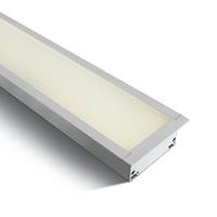 ONE Light UGR19 Recessed LED Linear Profiles - plafondverlichting - 121 x 8 x 5,5 cm - 40W LED incl. - wit - warm witte lichtkleur