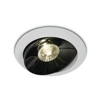 ONE Light Dark Mirror Reflector - inbouwspot - Ø 220 mm, Ø 200 mm inbouwmaat - 30W LED incl. - wit