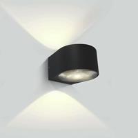 ONE Light Indoor/Outdoor Wall Lights - buiten plafond/wandverlichting - 12,2 x 10,7 x 7,6 cm - 2 x 6W LED incl. - IP65 - antraciet