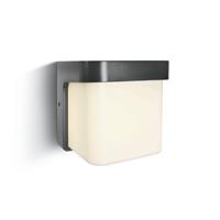 ONE Light Outdoor Wall Lights - buiten wandverlichting - 17 x 14 x 17 cm - 12W LED incl. - IP54 - antraciet