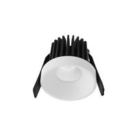 Nova Luce Petit - inbouwspot - Ø 62 mm, Ø 55 mm inbouwmaat - 9W LED incl. - IP42 - zandwit