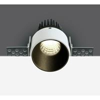 larissalighting Atopol Schwarze led 3W 36deg 350ma IP20 Dunkles Licht Trimless