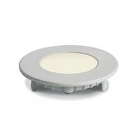 ONE Light inbouwspot - Ø 85 mm, Ø 70 mm inbouwmaat - 3W LED incl. - IP40 - wit - witte lichtkleur