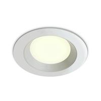 ONE Light inbouwspot - Ø 90 mm, Ø 68 mm inbouwmaat - 3W LED incl. - wit - warm witte lichtkleur