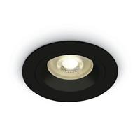 ONE Light Dark Light Dual Ring - inbouwspot - Ø 92 mm, Ø 78 mm inbouwmaat - zwart