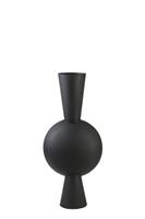 Light & Living Vasen Kavandu Vase matt schwarz 38 x 17,5 x 79,5 cm (schwarz)