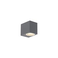 QAZQA Wandlamp buiten baleno - Antraciet - Modern - L 65mm