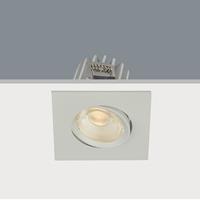 Artdelight Venice 2608 - inbouwspot - 80 x 80 mm, Ø 68 mm inbouwmaat - 8W dimbare LED incl. - IP44 - wit