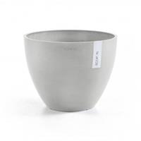 ECOPOTS Blumentopf "ANTWERP White Grey"