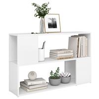 VidaXL Boekenkast 100x24x63 cm bewerkt hout wit