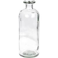 1x Glazen Vaas/vazen 1,5 Liter Van 10 X 30 Cm - Vazen