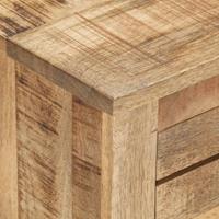 vidaXL Tv-meubel 110x30x40 cm ruw mangohout