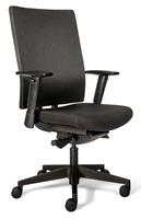 24Designs Calgary Edition Comfort Bureaustoel EN1335 - Zwart Onderstel