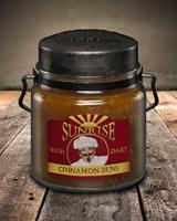 McCall's Candles Classic Jar Candle Sunrise Cinnamon Bun