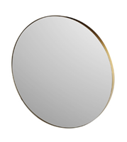 Plieger Golden Round ronde spiegel 80cm goud