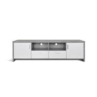 TV-meubel Abel Beton-Wit 2 180 cm