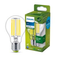 Philips LED Lampe ersetzt 60 W, E27 Standardform A60, klar, neutralweiß, 840 Lumen, nicht dimmbar, 1er Pack