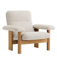 Audo Copenhagen Brasilia fauteuil naturel eiken Moss 011