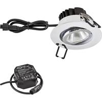 EVN PC650N61102 LED-inbouwlamp 6 W Warmwit Chroom
