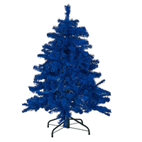 Beliani Kerstboom blauw 120 cm FARNHAM