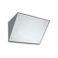 LEDS-C4 LIGHTING Leds-C4 Curie - Outdoor LED Wand Downlight Urban Grey 16,2 cm 3240 lm 4000K IP65